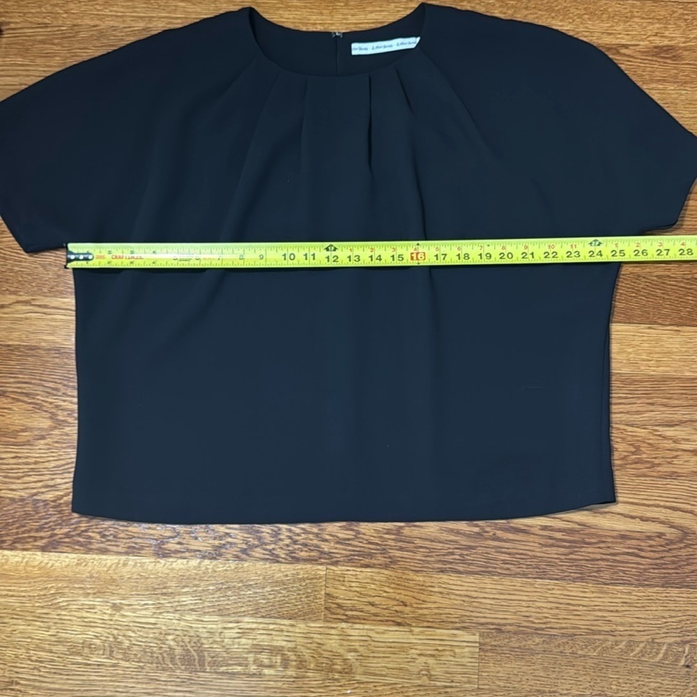 & Other Stories Black Dolman Sleeve Minimalist Basic  Career Shirt Capsule 10‎ - Picture 6 of 7